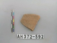 藏品(灰褐色夾砂陶片)的圖片